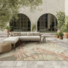 Nourison Aloha ALH43 Sage Rose Area Rug Corner Image