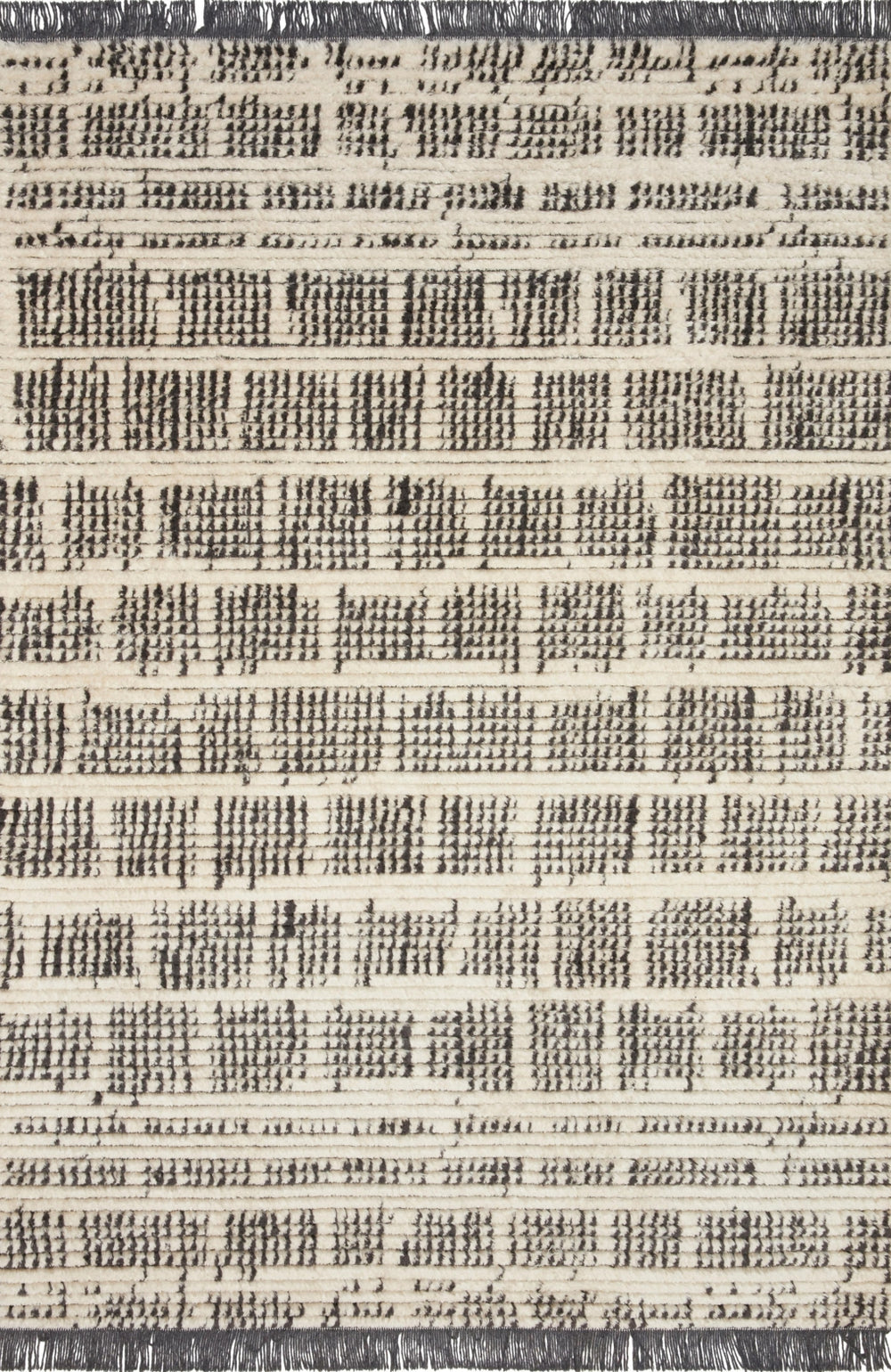 Chris Loves Julia x Loloi Alice ALI-02 Cream/Charcoal Area Rug