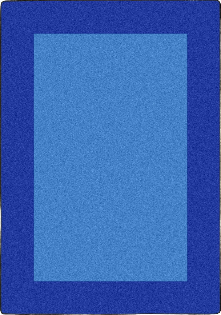 Joy Carpets Kid Essentials All Around Blue Area Rug