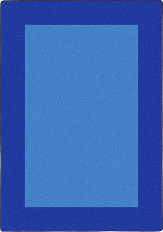 Joy Carpets Kid Essentials All Around Blue Area Rug