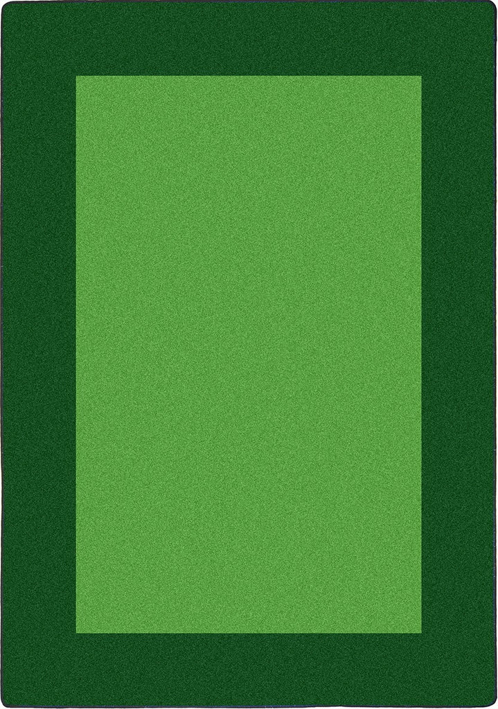 Joy Carpets Kid Essentials All Around Green Area Rug