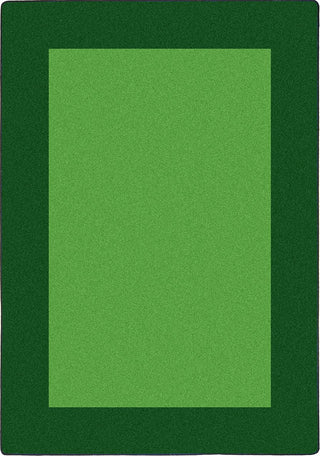 Joy Carpets Kid Essentials All Around Green Area Rug