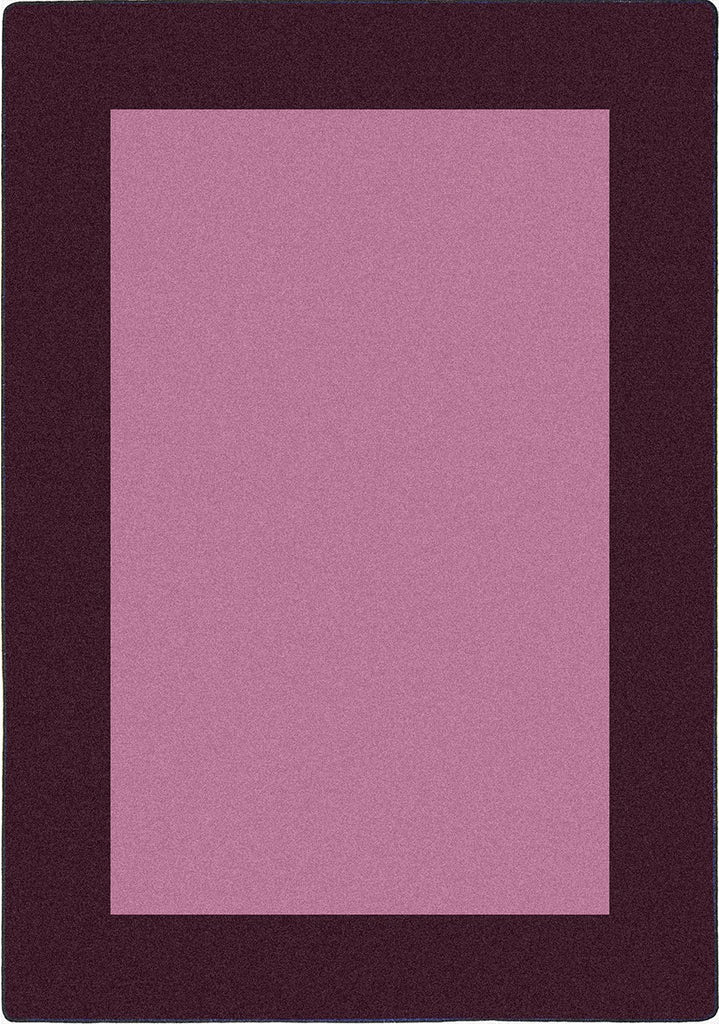 Joy Carpets Kid Essentials All Around Purple Area Rug