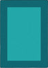 Joy Carpets Kid Essentials All Around Teal Area Rug