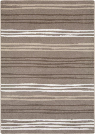 Joy Carpets Kid Essentials All Lined Up Neutral Area Rug