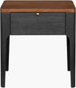 Surya Anello ALLO-001 Brown / Black Furniture Angle