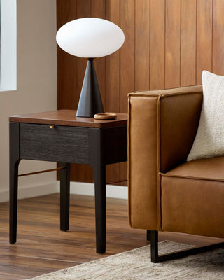 Surya Anello ALLO-001 Brown / Black Furniture Style Shot