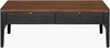 Surya Anello ALLO-004 Brown / Black Furniture Angle