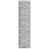LR Home Allure 82466 Blue/Taupe Area Rug Runner Image