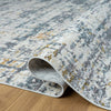 LR Home Allure 82466 Blue/Taupe Area Rug Detail Image