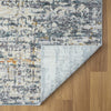 LR Home Allure 82466 Blue/Taupe Area Rug Backing Image
