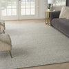 Nourison Alanna ALN01 Silver Area Rug by Reserve Collection