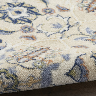 Nourison Allur ALR03 Beige Area Rug Corner Image