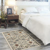 Nourison Allur ALR03 Beige Area Rug Corner Image