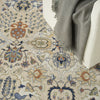 Nourison Allur ALR03 Beige Area Rug Corner Image