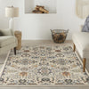 Nourison Allur ALR03 Beige Area Rug Corner Image