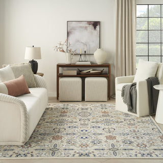 Nourison Allur ALR03 Beige Area Rug Room Image Feature