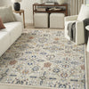 Nourison Allur ALR03 Beige Area Rug Corner Image
