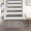 Nourison Allur ALR03 Grey Area Rug Corner Image