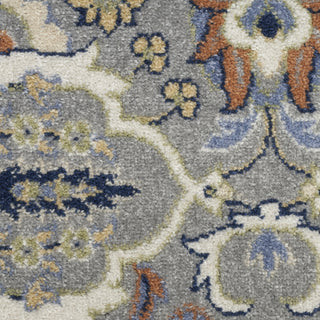 Nourison Allur ALR03 Grey Area Rug Swatch Image