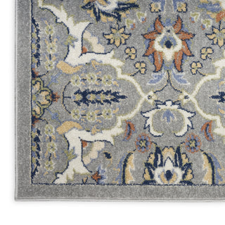 Nourison Allur ALR03 Grey Area Rug T' R