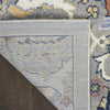 Nourison Allur ALR03 Grey Area Rug Corner Image