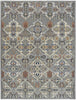 Nourison Allur ALR03 Grey Area Rug Main Image