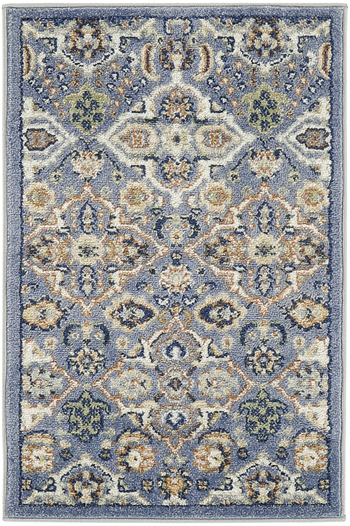 Nourison Allur ALR03 Light Blue Area Rug main image