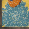 Nourison Allur ALR06 Yellow Multicolor Area Rug Detail Image