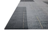 Loloi Alistair ALS-01 Slate / Natural Area Rug Corner Image