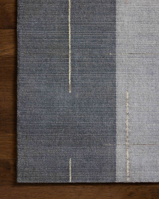 Loloi Alistair ALS-01 Slate / Natural Area Rug Corner Image