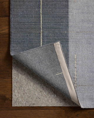 Loloi Alistair ALS-01 Slate / Natural Area Rug Backing Image