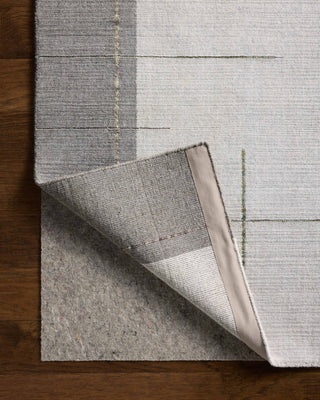 Loloi Alistair ALS-03 Grey / Olive Area Rug Backing Image
