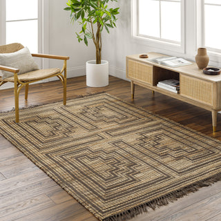 Surya Alex ALX-2307 Camel Area Rug Room Scene Feature