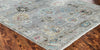 Ancient Boundaries Augustine AUG-1001 Grey Area Rug Closeup Image