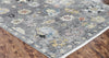 Ancient Boundaries Augustine AUG-1003 Grey Area Rug Closeup Image