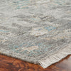 Ancient Boundaries Augustine AUG-1004 Grey Area Rug Corner Image