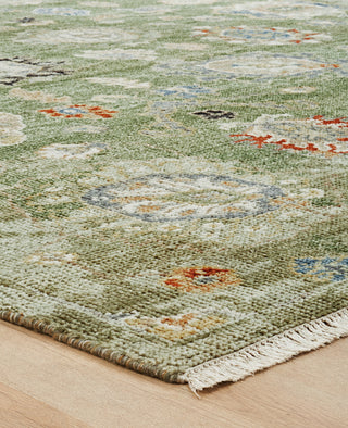 Ancient Boundaries Augustine AUG-1009 Dove Grey Area Rug Corner Image