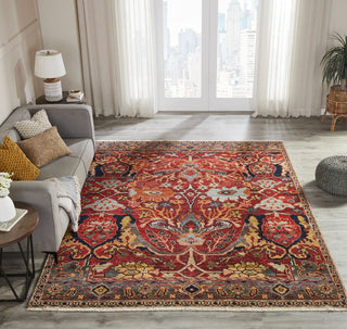 Ancient Boundaries Augustine AUG-1010 Dove Grey Area Rug Lifestyle Image Featured