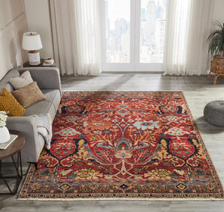 Ancient Boundaries Augustine AUG-1010 Dove Grey Area Rug Lifestyle Image
