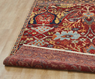 Ancient Boundaries Augustine AUG-1010 Dove Grey Area Rug Closeup Image