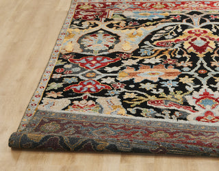 Ancient Boundaries Augustine AUG-1011 Dove Grey Area Rug Closeup Image