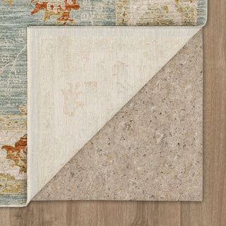 Karastan Adalia Amasya Blue Area Rug Back Image