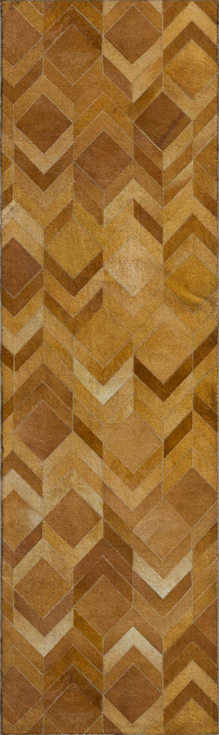 Piper Looms Mayfield Herringbone AMF100 Brown Machine Washable Area Rug Runner Main Image