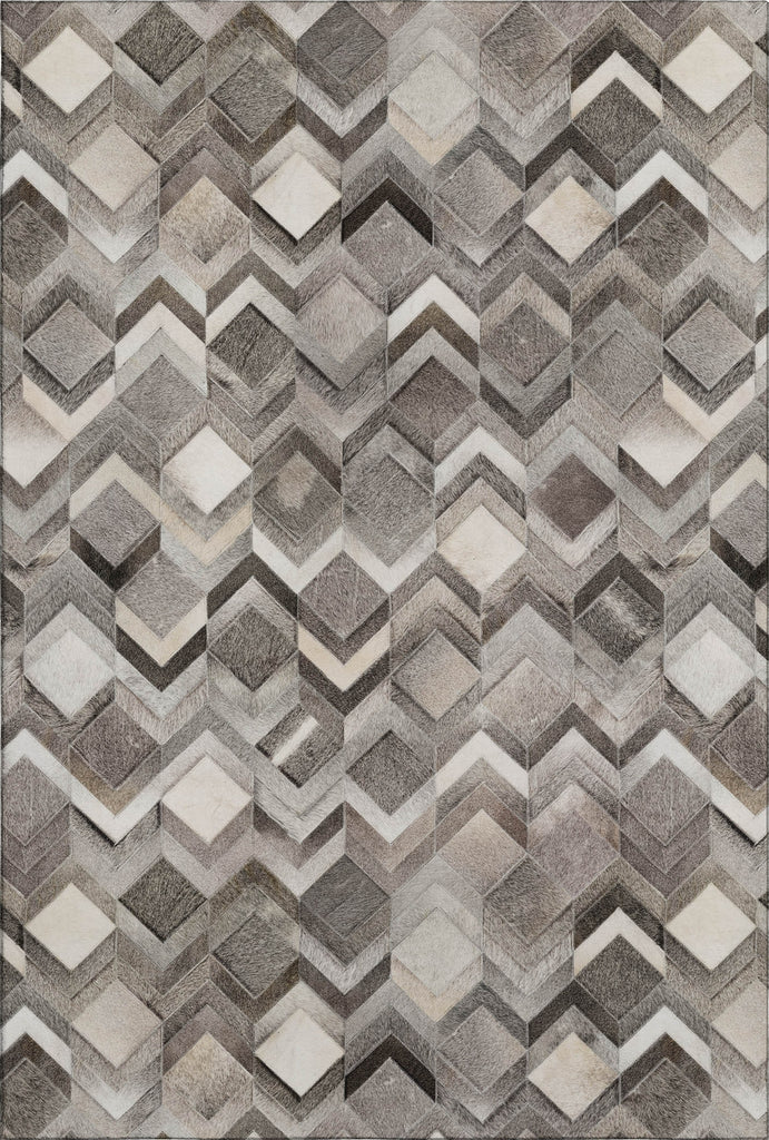 Piper Looms Mayfield Herringbone AMF100 Gray Machine Washable Area Rug main image