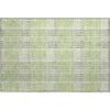 Piper Looms Mayfield Plaid AMF1000 Aloe Machine Washable Area Rug Scatter Main Image