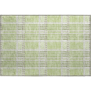 Piper Looms Mayfield Plaid AMF1000 Aloe Machine Washable Area Rug Scatter Main Image