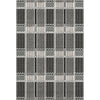 Piper Looms Mayfield Plaid AMF1000 Black Machine Washable Area Rug main image