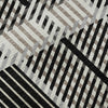Piper Looms Mayfield Plaid AMF1000 Black Machine Washable Area Rug Swatch Image