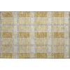 Piper Looms Mayfield Plaid AMF1000 Gold Machine Washable Area Rug Scatter Main Image